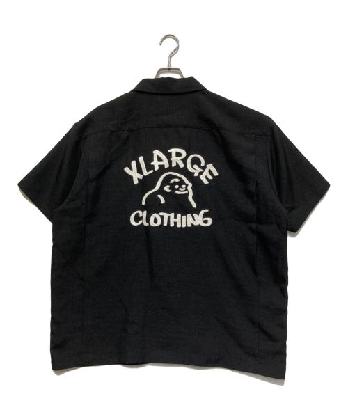 X-LARGE（エクストララージ）X-LARGE (エクストララージ) ドローイング OG ショートスリーブシャツ ブラック サイズ:SIZE XL 未使用品の古着・服飾アイテム