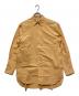 YOKE（ヨーク）の古着「24SS Boxy Regular Collar Shirt」｜オレンジ