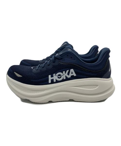 HOKAONEONE（ホカオネオネ）HOKAONEONE (ホカオネオネ) BONDI9(ボンダイ9) ネイビー サイズ:27cmの古着・服飾アイテム