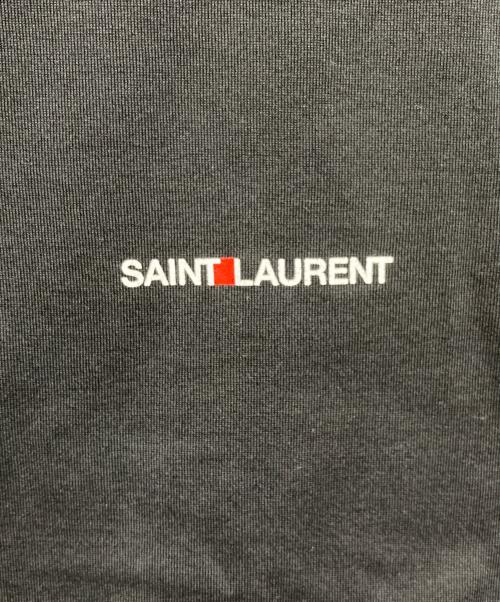 Saint Laurent Paris（サンローランパリ）Saint Laurent Paris (サンローランパリ) ロゴTシャツ ブラック サイズ:XLの古着・服飾アイテム
