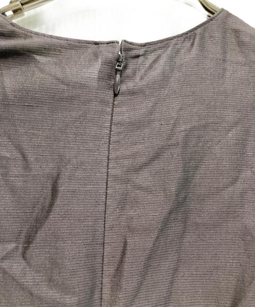 ebure（エブール）EBURE (エブール) ドライグログラン ワンピース ブラウン サイズ:38の古着・服飾アイテム