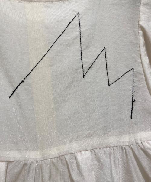 Rumche（ラムシェ）Rumche (ラム・シェ) ブラウスワンピース ホワイト サイズ:Freeの古着・服飾アイテム