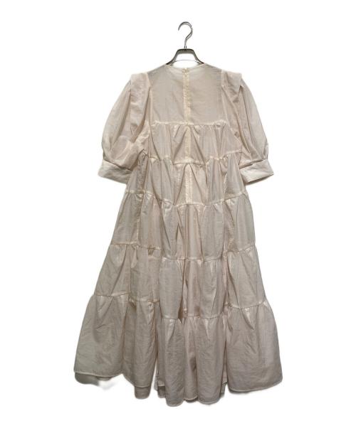 Rumche（ラムシェ）Rumche (ラム・シェ) ブラウスワンピース ホワイト サイズ:Freeの古着・服飾アイテム