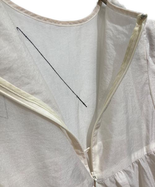 Rumche（ラムシェ）Rumche (ラム・シェ) ブラウスワンピース ホワイト サイズ:Freeの古着・服飾アイテム