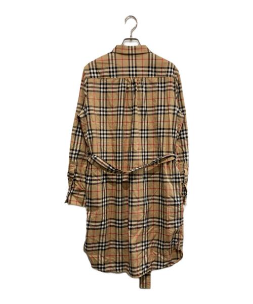 BURBERRY（バーバリー）BURBERRY (バーバリー) ノヴァチェックシャツワンピース ベージュ サイズ:40の古着・服飾アイテム