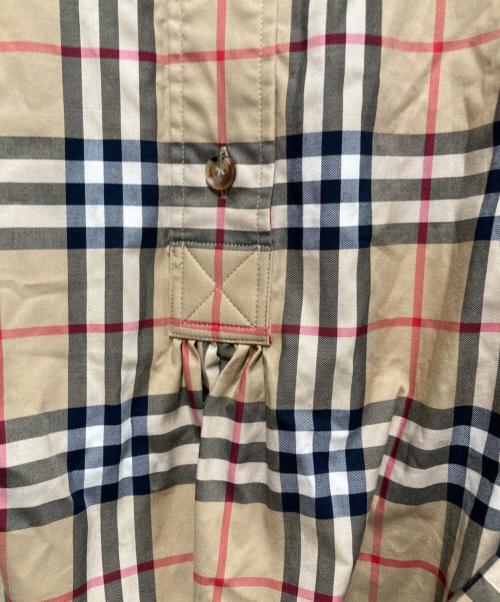 BURBERRY（バーバリー）BURBERRY (バーバリー) ノヴァチェックシャツワンピース ベージュ サイズ:40の古着・服飾アイテム