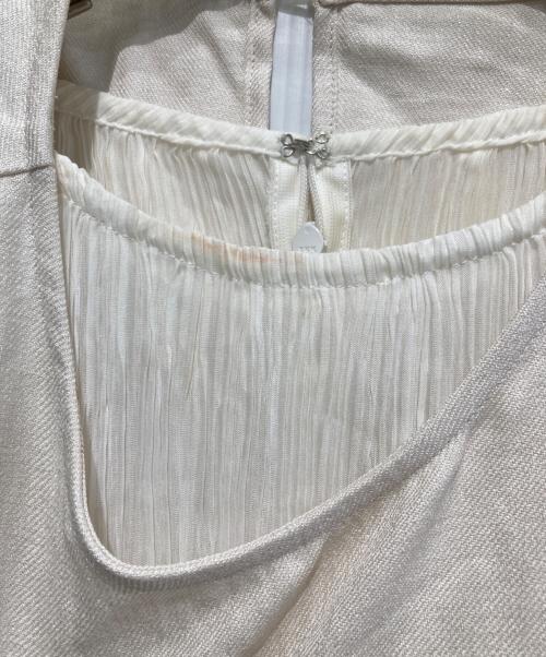 FRAY ID（フレイ アイディー）FRAY ID (フレイ アイディー) アシメベストツキワンピース ホワイト サイズ:1の古着・服飾アイテム