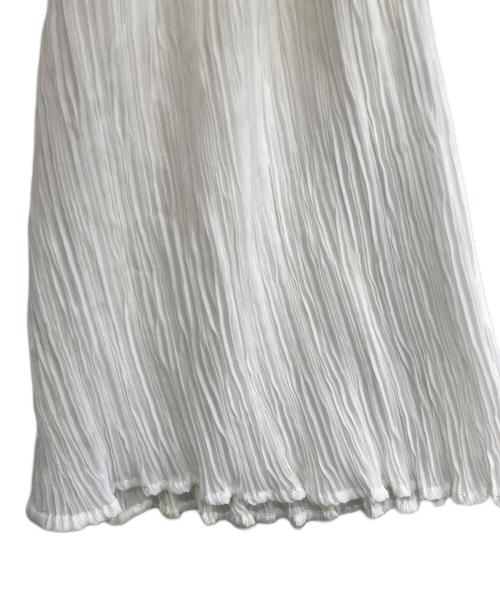 FRAY ID（フレイ アイディー）FRAY ID (フレイ アイディー) アシメベストツキワンピース ホワイト サイズ:1の古着・服飾アイテム