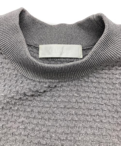 CELFORD（セルフォード）CELFORD (セルフォード) ニットスカートセットアップ グレー サイズ:Mの古着・服飾アイテム