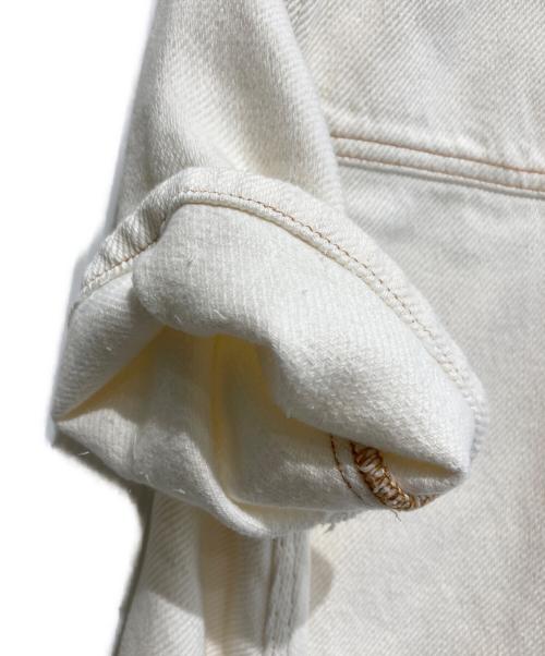 GANNI（ガニー）Ganni (ガニー) シャツワンピース ホワイト サイズ:34の古着・服飾アイテム