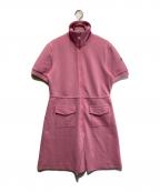 MONCLERモンクレール）の古着「VESTITOカットソーワンピース」｜ピンク