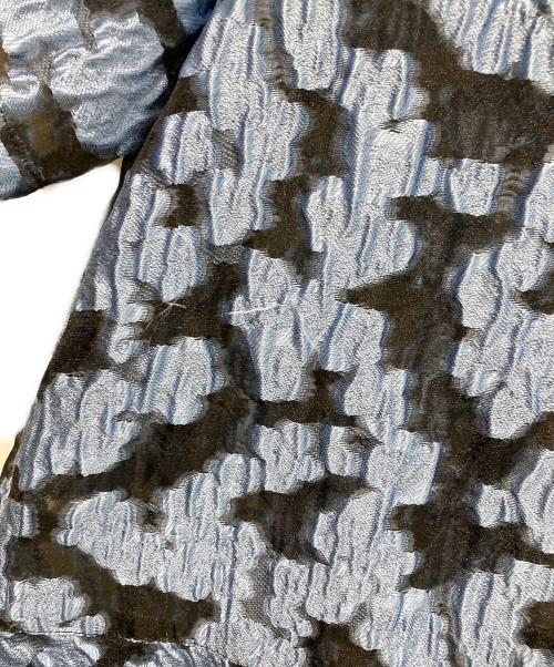 LE CIEL BLEU（ルシェルブルー）LE CIEL BLEU (ルシェルブルー) Sheer Jacquard Dress 24SS ブルー サイズ:36の古着・服飾アイテム