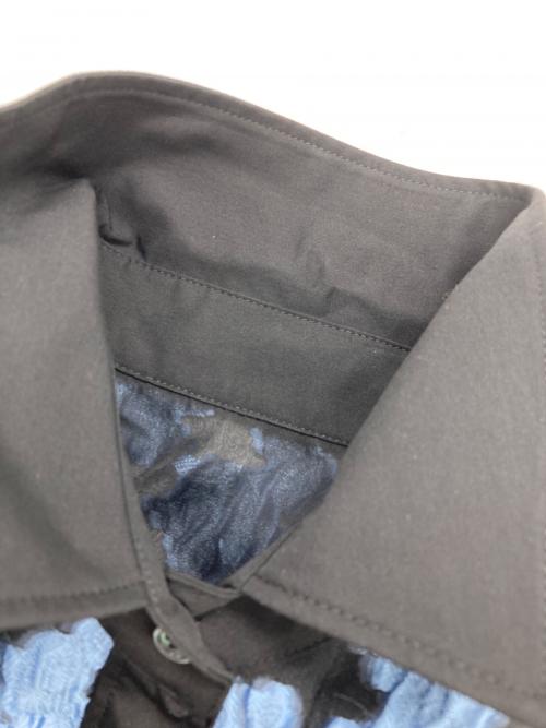 LE CIEL BLEU（ルシェルブルー）LE CIEL BLEU (ルシェルブルー) Sheer Jacquard Dress 24SS ブルー サイズ:36の古着・服飾アイテム