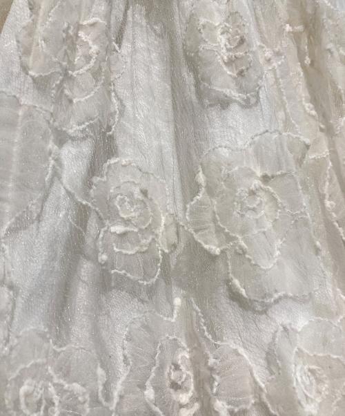 N°21（ヌメロヴェントゥーノ）N°21 (ヌメロヴェントゥーロ) チュールスカート ホワイト サイズ:Mの古着・服飾アイテム