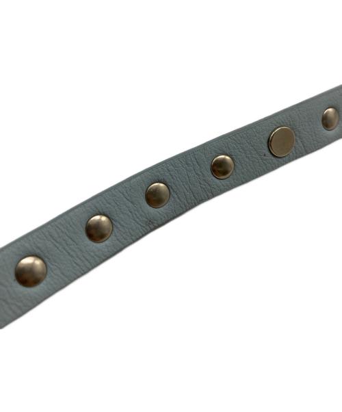 VALENTINO（ヴァレンティノ）VALENTINO (ヴァレンティノ) ロックスタッズバングル スカイブルーの古着・服飾アイテム