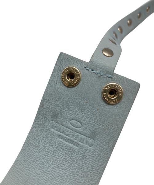 VALENTINO（ヴァレンティノ）VALENTINO (ヴァレンティノ) ロックスタッズバングル スカイブルーの古着・服飾アイテム