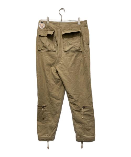 CAVEMPT（キャブエンプト）CAVEMPT (キャブエンプト) YOSSARIAN PANTS ベージュ サイズ:Sの古着・服飾アイテム