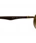 中古・古着 RAY-BAN (レイバン) ティアドロップサングラス ブラウン サイズ:61□13：6000円