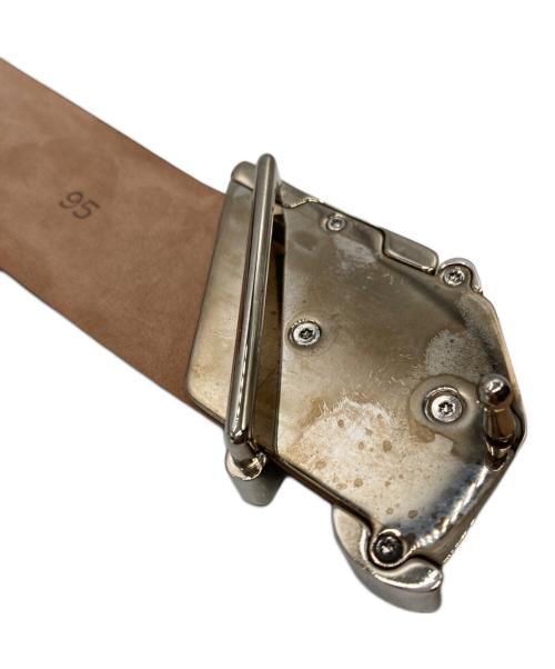 Salvatore Ferragamo（サルヴァトーレ フェラガモ）Salvatore Ferragamo (サルヴァトーレ フェラガモ) SFロゴバックルベルト ブラックの古着・服飾アイテム