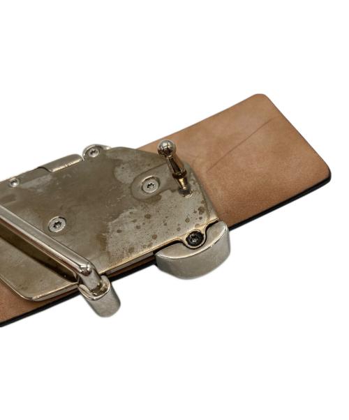 Salvatore Ferragamo（サルヴァトーレ フェラガモ）Salvatore Ferragamo (サルヴァトーレ フェラガモ) SFロゴバックルベルト ブラックの古着・服飾アイテム