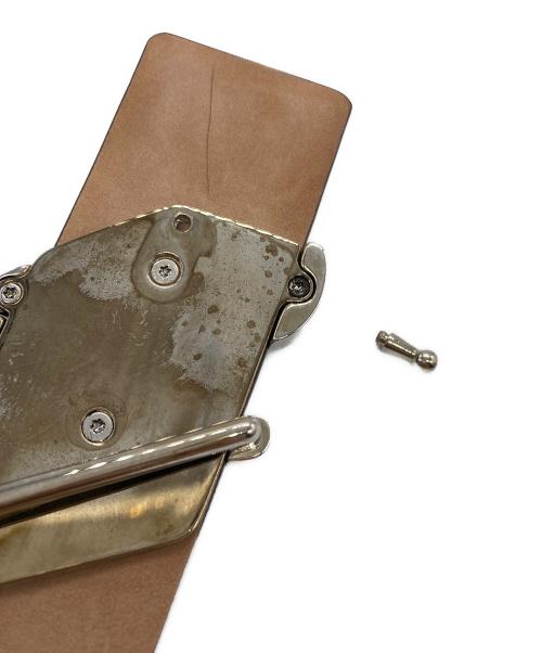 Salvatore Ferragamo（サルヴァトーレ フェラガモ）Salvatore Ferragamo (サルヴァトーレ フェラガモ) SFロゴバックルベルト ブラックの古着・服飾アイテム