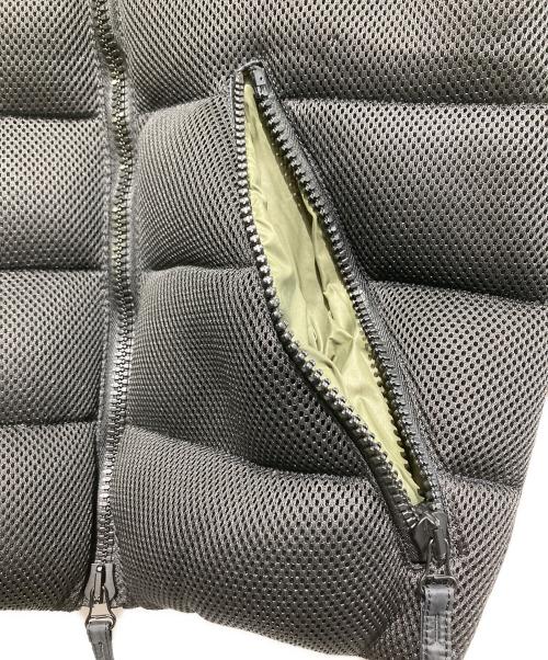 HYDROGEN（ハイドロゲン）HYDROGEN (ハイドロゲン) DUVETICA (デュベティカ) メッシュダウンジャケット ブラック サイズ:44の古着・服飾アイテム