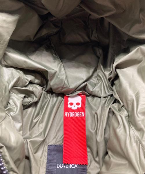 HYDROGEN（ハイドロゲン）HYDROGEN (ハイドロゲン) DUVETICA (デュベティカ) メッシュダウンジャケット ブラック サイズ:44の古着・服飾アイテム