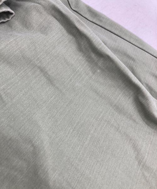 St.cecilia（セントセシリア）St.cecilia (セントセシリア) フラップワイドパンツ グリーン サイズ:36の古着・服飾アイテム