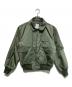 HOUSTON（ヒューストン）の古着「フライトジャケット」｜グリーン