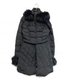 eimy istoire（エイミーイストワール）の古着「2WAY EIMY DOWN DRESS」｜ブラック