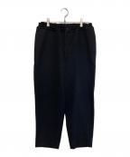 COMME des GARCONS HOMME DEUXコムデギャルソン オム ドゥ）の古着「ウールイージーパンツ」｜ブラック