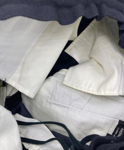 COMME des GARCONS HOMME DEUX（コムデギャルソン オム ドゥ）COMME des GARCONS HOMME DEUX (コムデギャルソン オム ドゥ) ウールイージーパンツ ブラック サイズ:Sの古着・服飾アイテム
