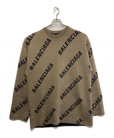中古・古着通販】BALENCIAGA (バレンシアガ) オールオーバーニット