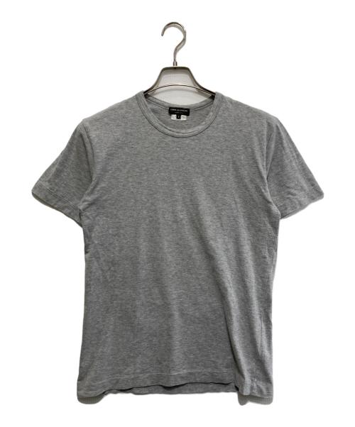 COMME des GARCONS HOMME PLUS（コムデギャルソンオムプリュス）COMME des GARCONS HOMME PLUS (コムデギャルソンオムプリュス) 半袖バックプリントカットソー グレー サイズ:Sの古着・服飾アイテム