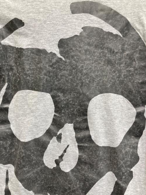 COMME des GARCONS HOMME PLUS（コムデギャルソンオムプリュス）COMME des GARCONS HOMME PLUS (コムデギャルソンオムプリュス) 半袖バックプリントカットソー グレー サイズ:Sの古着・服飾アイテム