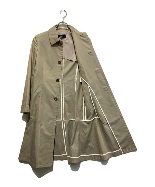 COMME des GARCONS tricot（コムデギャルソントリコ）COMME des GARCONS tricot (コムデギャルソントリコ) ステンカラーコート ベージュ サイズ:SIZE Sの古着・服飾アイテム
