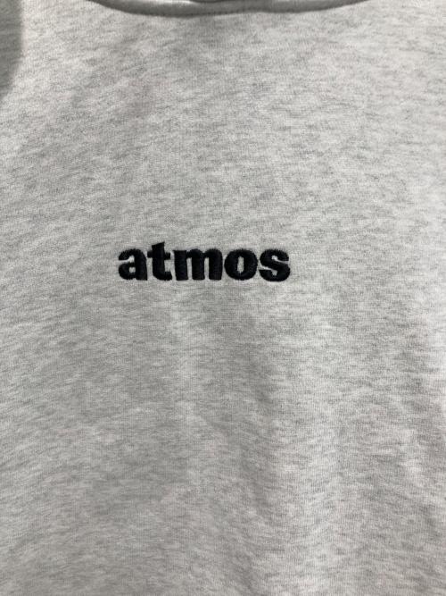 ATMOS（アトモス）atmos (アトモス) ロゴパーカー ライトグレー サイズ:Lの古着・服飾アイテム