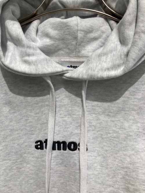 ATMOS（アトモス）atmos (アトモス) ロゴパーカー ライトグレー サイズ:Lの古着・服飾アイテム