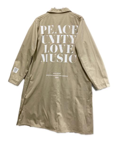 APPLEBUM（アップルバム）APPLEBUM (アップルバム) The Message Atelier Coat ベージュ サイズ:Mの古着・服飾アイテム