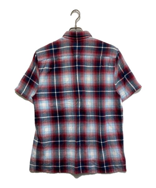 SUPREME（シュプリーム）Supreme (シュプリーム) 16SS Plaid Flannel Shirt ブルー×ネイビー サイズ:Mの古着・服飾アイテム