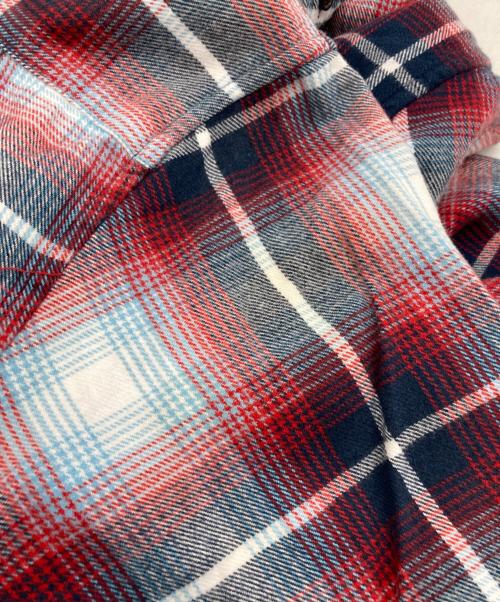 SUPREME（シュプリーム）Supreme (シュプリーム) 16SS Plaid Flannel Shirt ブルー×ネイビー サイズ:Mの古着・服飾アイテム