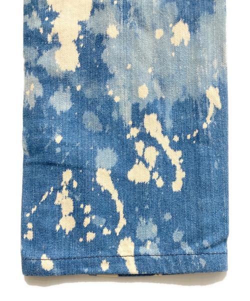 DOLCE & GABBANA（ドルチェ＆ガッバーナ）DOLCE & GABBANA (ドルチェ＆ガッバーナ) ブリーチ加工デニムパンツ ブルー サイズ:SIZE 30の古着・服飾アイテム