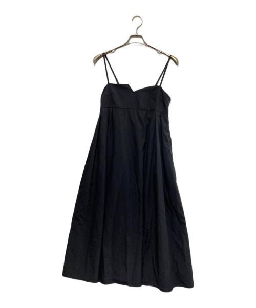 MARW UNITED ARROWS（マルゥ ユナイテッドアローズ）MARW UNITED ARROWS (マルゥ ユナイテッドアローズ) キャミソールワンピース ブラック サイズ:表記なしの古着・服飾アイテム