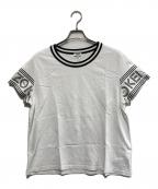 KENZOケンゾー）の古着「ロゴTシャツ」｜ホワイト×ブラック