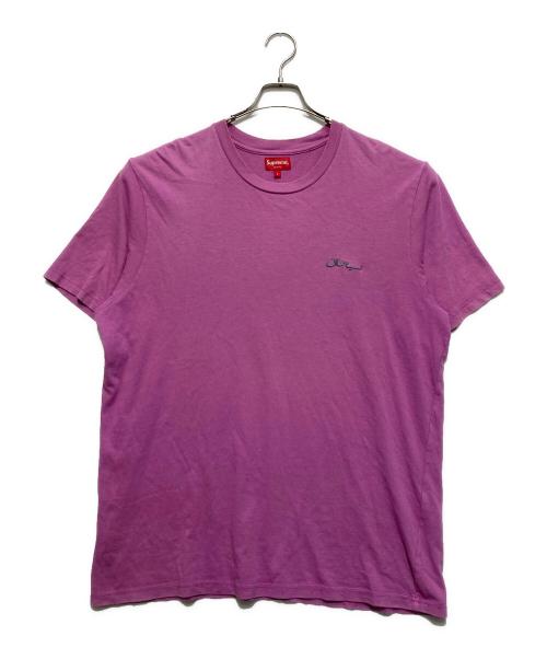 SUPREME（シュプリーム）SUPREME (シュプリーム) arabic logo washed S/S Tee パープル サイズ:Lの古着・服飾アイテム