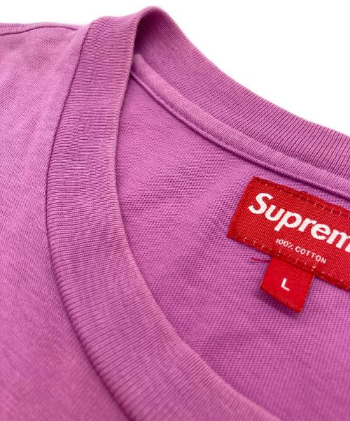 SUPREME（シュプリーム）SUPREME (シュプリーム) arabic logo washed S/S Tee パープル サイズ:Lの古着・服飾アイテム