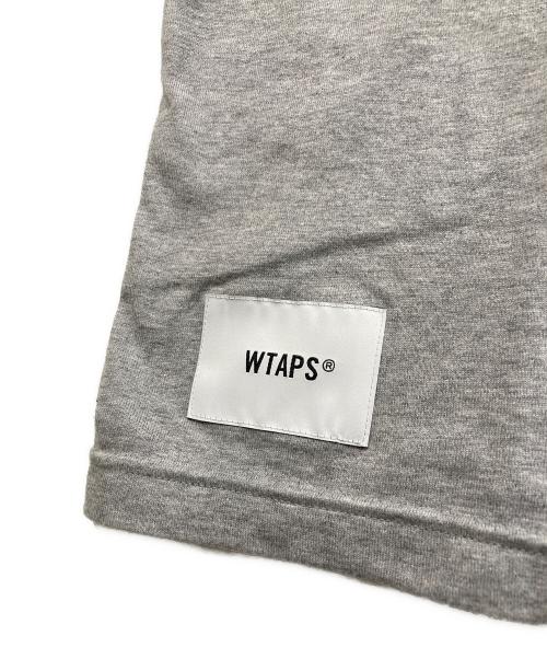 WTAPS（ダブルタップス）WTAPS (ダブルタップス) アカデミーロゴカットソー グレー サイズ:03の古着・服飾アイテム