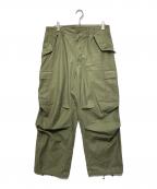 WTAPSダブルタップス）の古着「トラウザーパンツ」｜グリーン
