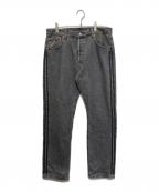 LEVI'S×UNDERCOVERリーバイス×アンダーカバー）の古着「デニムパンツ」｜ブラック