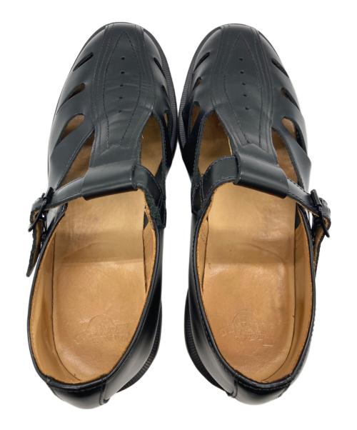 Dr.Martens（ドクターマーチン）Dr.Martens (ドクターマーチン) サンダル ブラック サイズ:39の古着・服飾アイテム